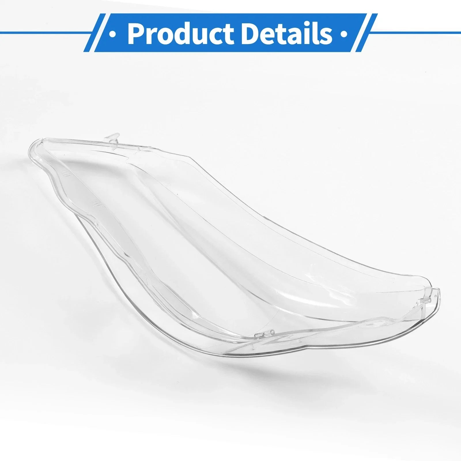 1x Front Right Headlight Lens Cover for BMW 5 Series E60
