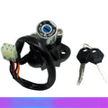 Universal Motorcycle Ignition Lock Switch w/2 Keys for Kawasaki Yamaha