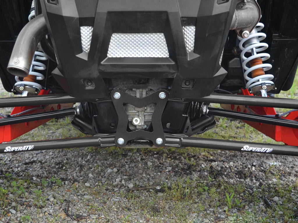 SuperATV Round Tubed Rear Radius Arms for Polaris RZR XP Turbo (2016–2023)