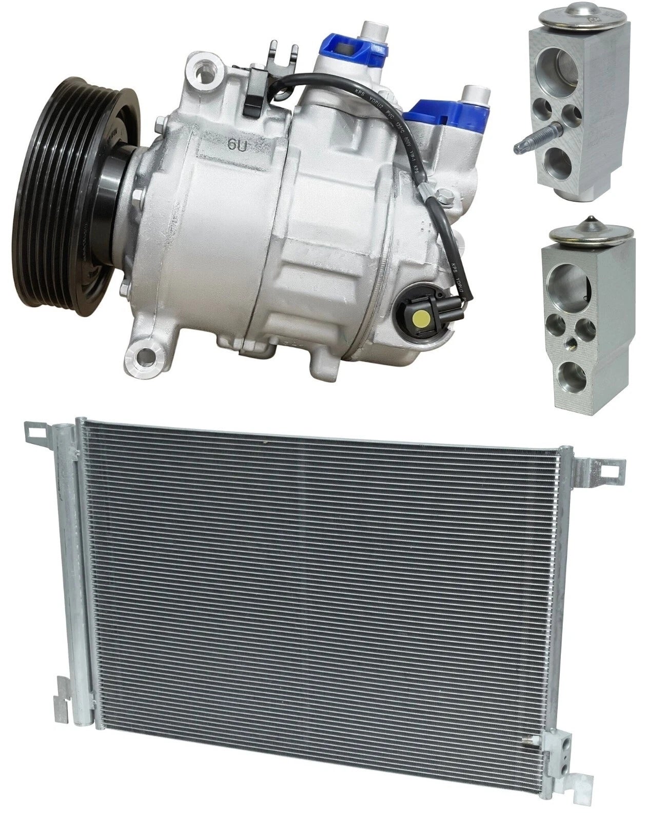 A/C Compressor Kit With Condenser for Audi Q7 2.0L (2019–2020)