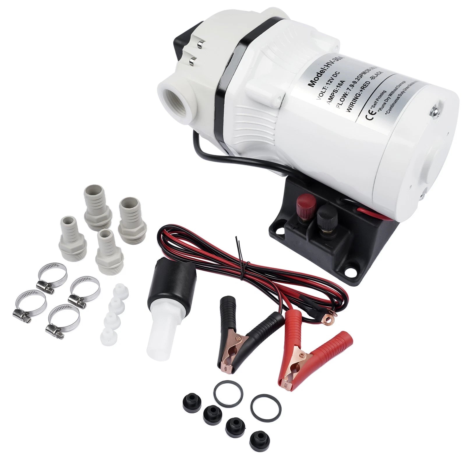 DEF Fluid Pump 12V 9.2GPM for Automotive Applications (IP54 Waterproof)
