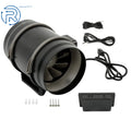 Inline Duct Fan for HVAC Exhaust Blower Kit (8 Inch)