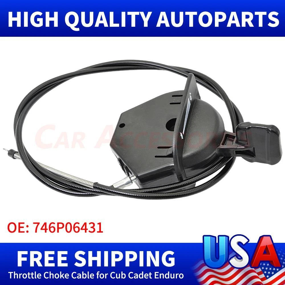Throttle Choke Cable for Cub Cadet Enduro XT1 XT2 GT50 GT54 LT46 LT50 (2016–2023)