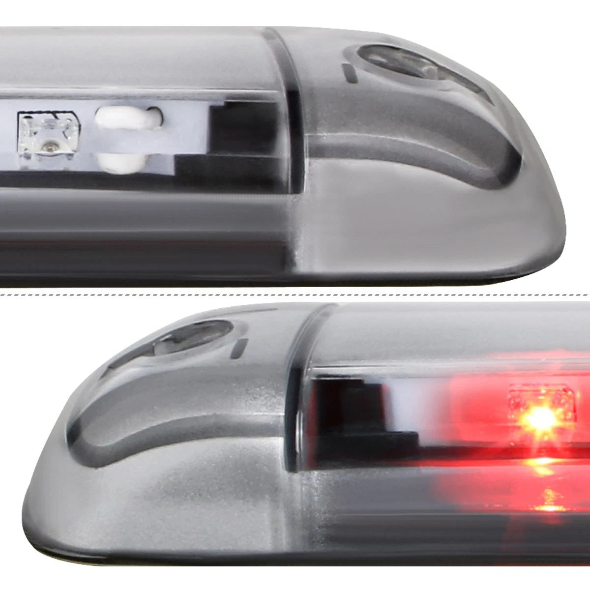 LED 3rd Tail Brake Light Stop Lamp Chrome for Chevy/GMC Suburban C/K (1992–2004)