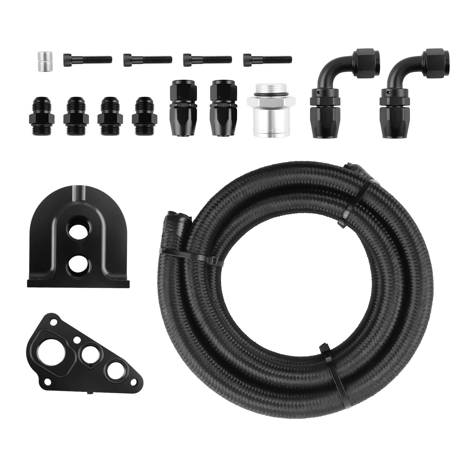 Oil Filter Relocation Kit for Ford Mustang GT, F150 4.6L, 5.4L