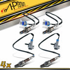 Set of 4 O2 Oxygen Sensors for Chevy Trailblazer EXT (2002–2006)