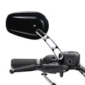 Oval Rear Mirrors for Harley Sportster Dyna Bobber Chopper Street Glide