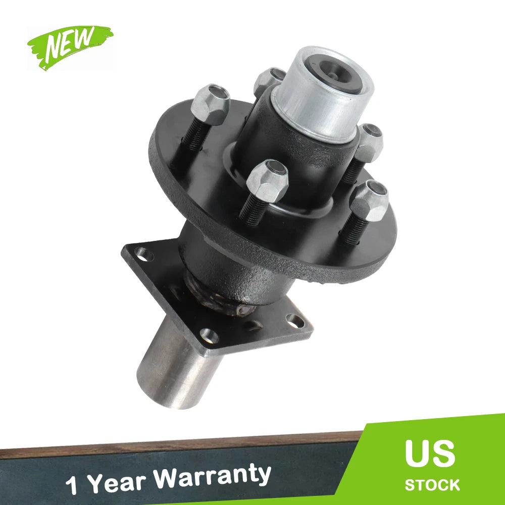 Set of 5-Lug Hub Kit & Flange