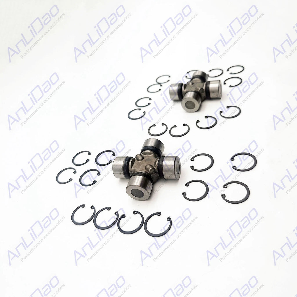 2Pcs U-Joint for Mercruiser Alpha 1 Gen 2 Bravo (865496A01, 865493A01)