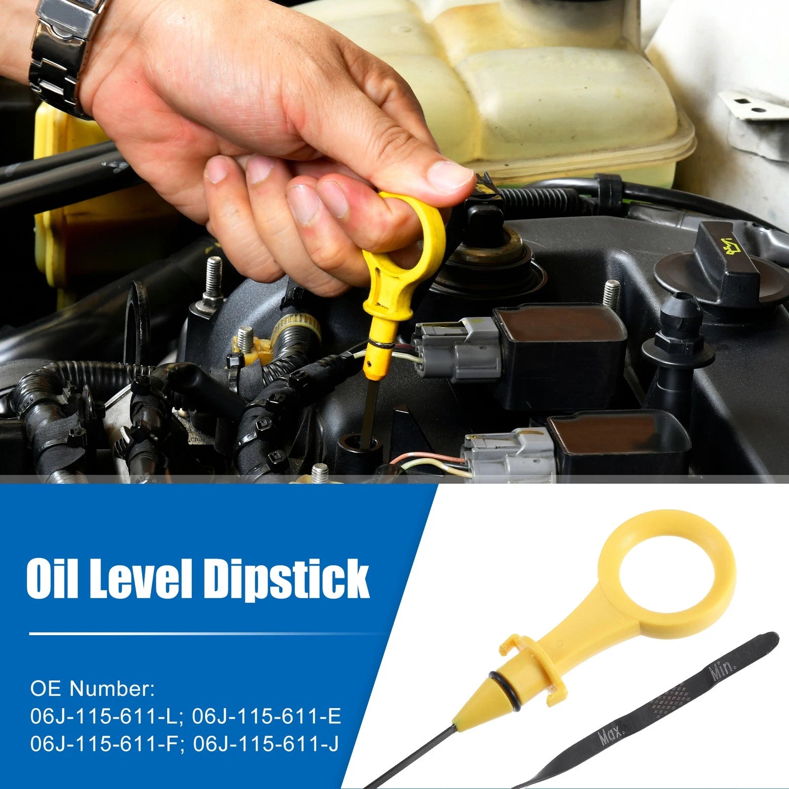 Engine Oil Level Indicator Dipstick for Audi Q5 (2011–2015)