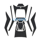 Tank Pad Protector Grip Sticker for Sym Husky ADV300 (2023–2025)