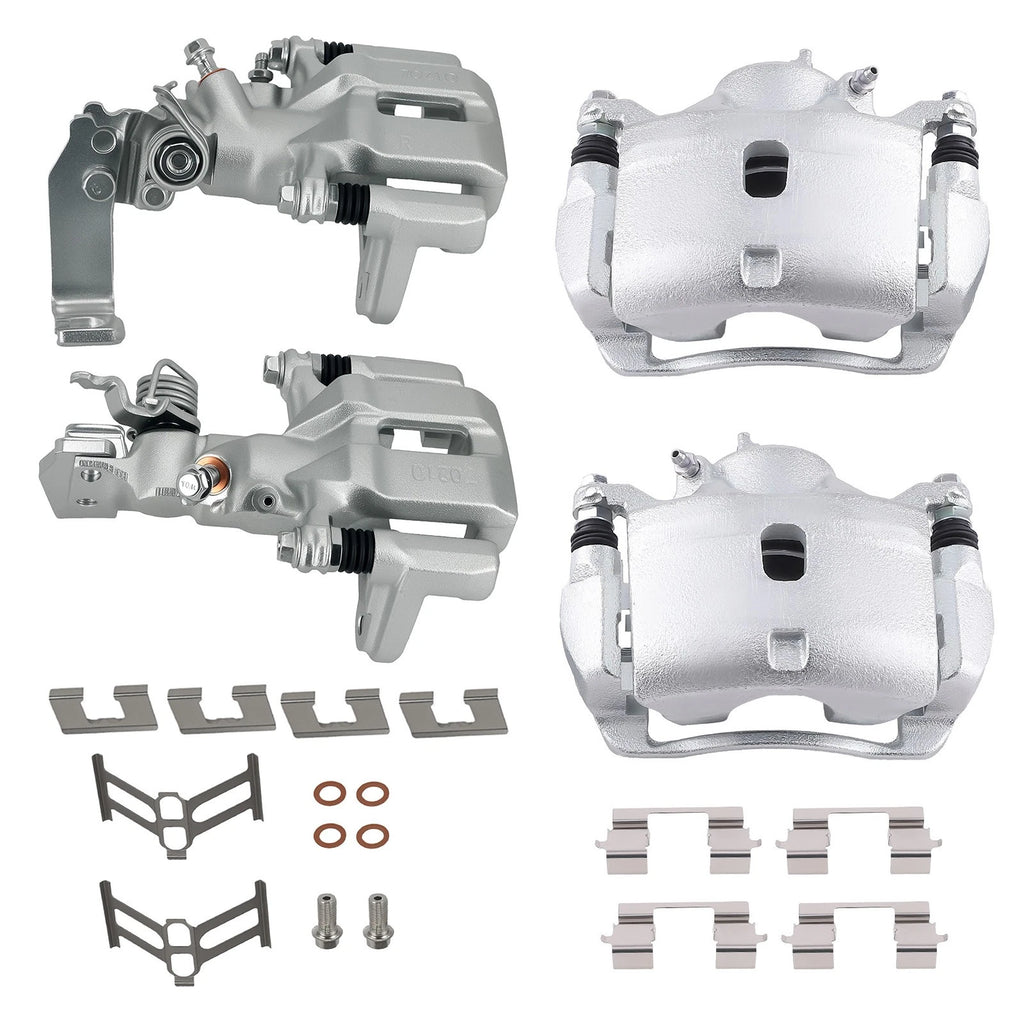 4X Complete Brake Caliper for Honda Accord (2003–2007) 19-B2069