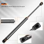 2X Front Hood Lift Supports for Nissan Maxima (2000-2003)