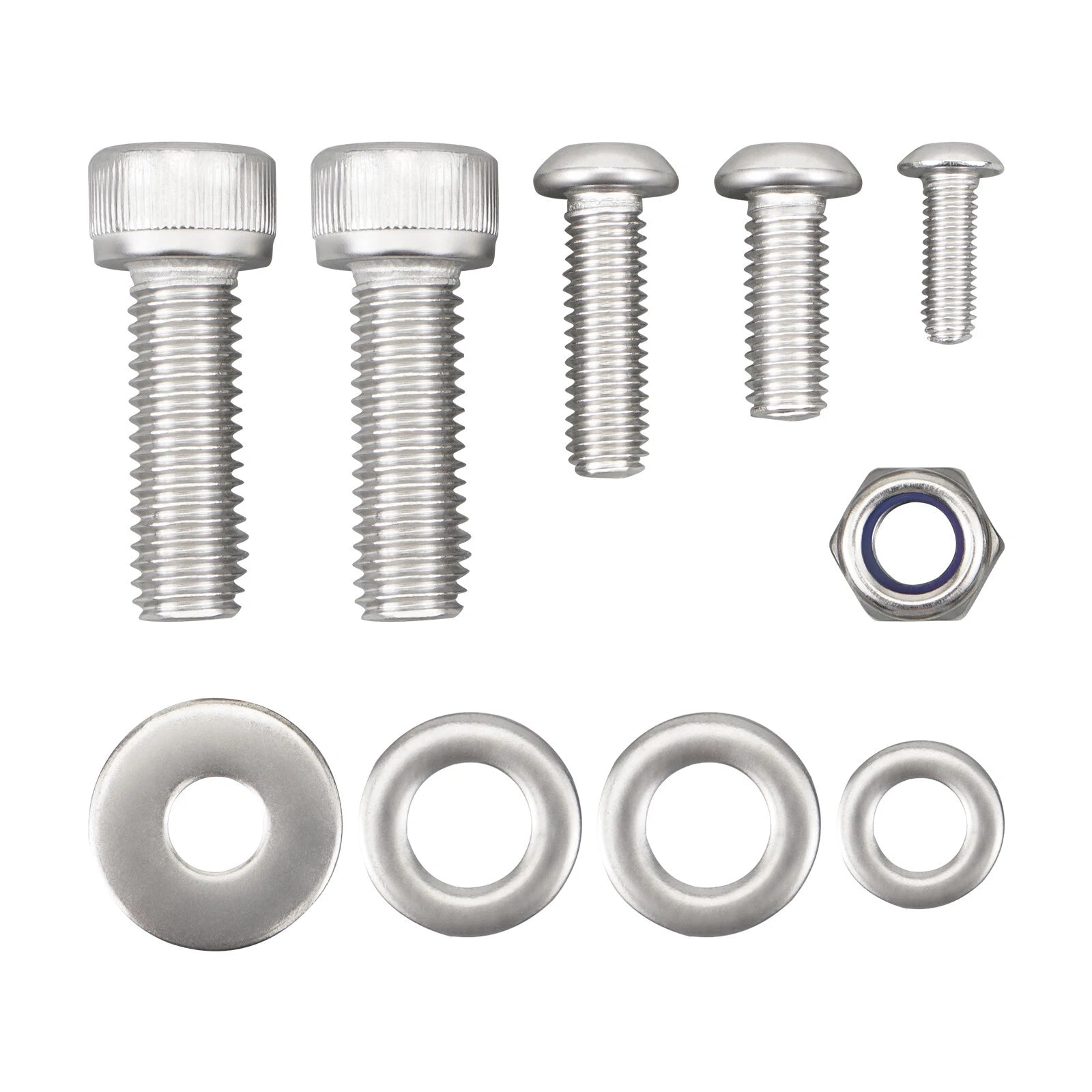 Rear Brake Reservoir Bolts Washers Nuts Kit for Yamaha Banshee 350 (1987–2006)