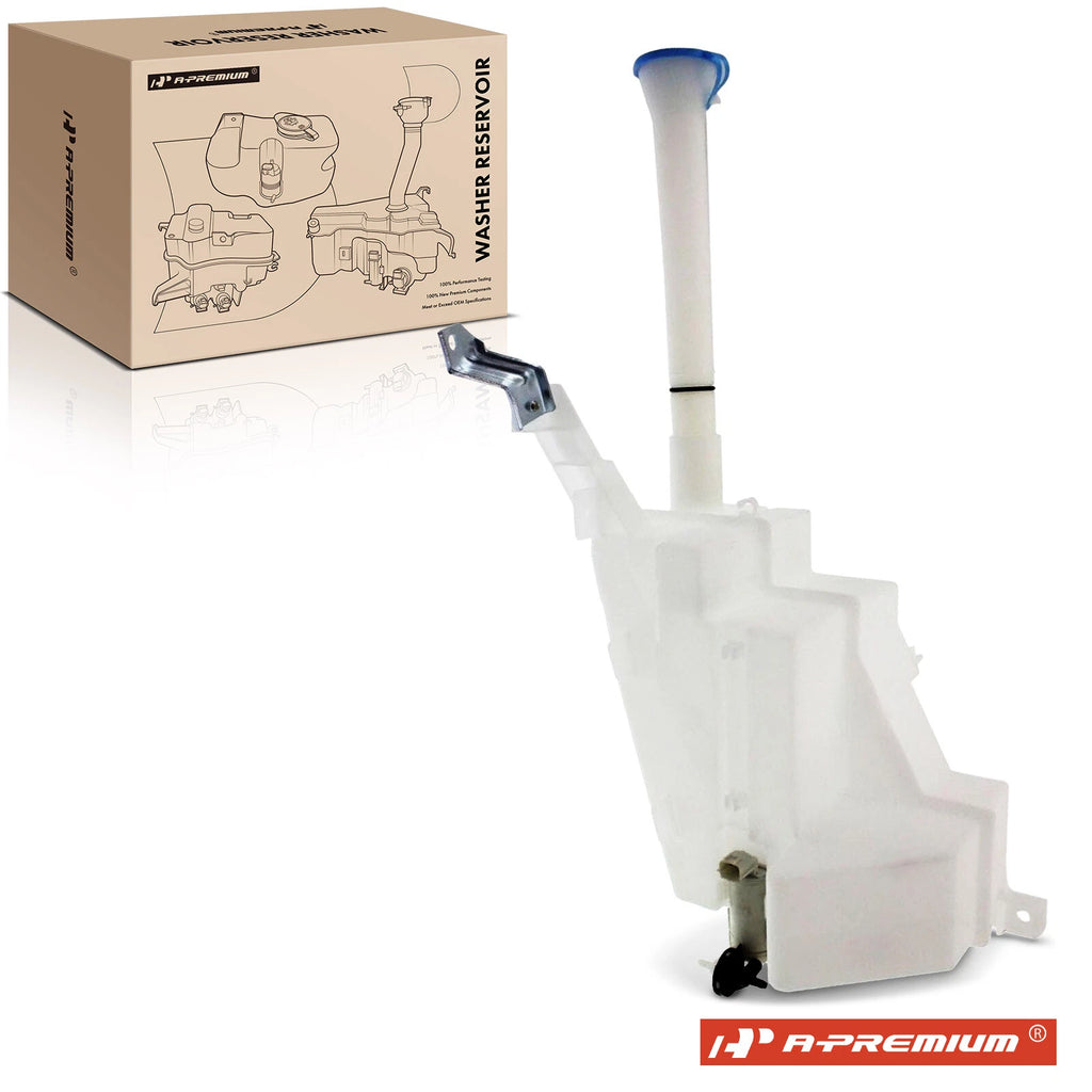 Windshield Washer Reservoir with Pump & Cap for Nissan Quest