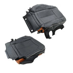 Seat Cushion & Backrest for Hummer H3 (2006–2010) Black Leather