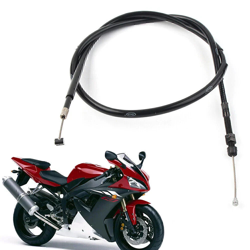 Black Motorcycle Brake Clutch Cable for Yamaha R1 (2002-2003)