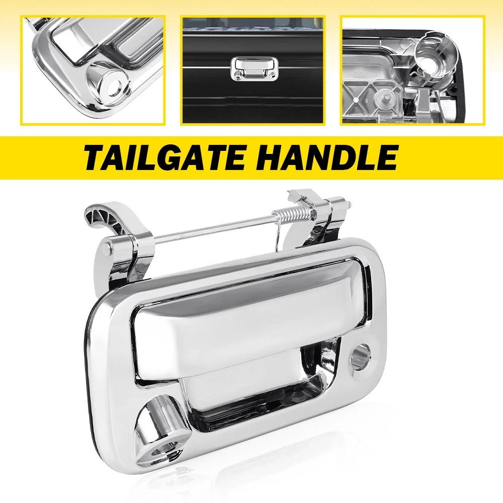 Chrome Tailgate Handle for Ford F150 2004–2014 & Lincoln Mark LT