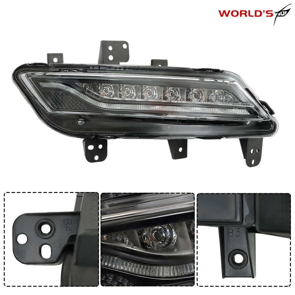 Right Side LED Fog Light for Lincoln MKZ (2013–2016)