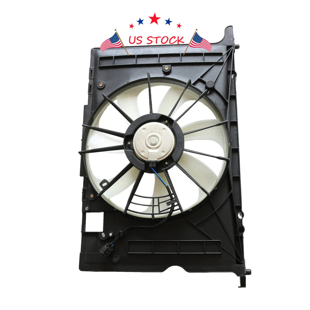 Radiator Condenser Cool Fan for Toyota Corolla Pontiac Vibe (2009–2013)
