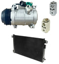 AC Compressor Kit with Condenser for Saturn Outlook 3.6L (2007–2009)