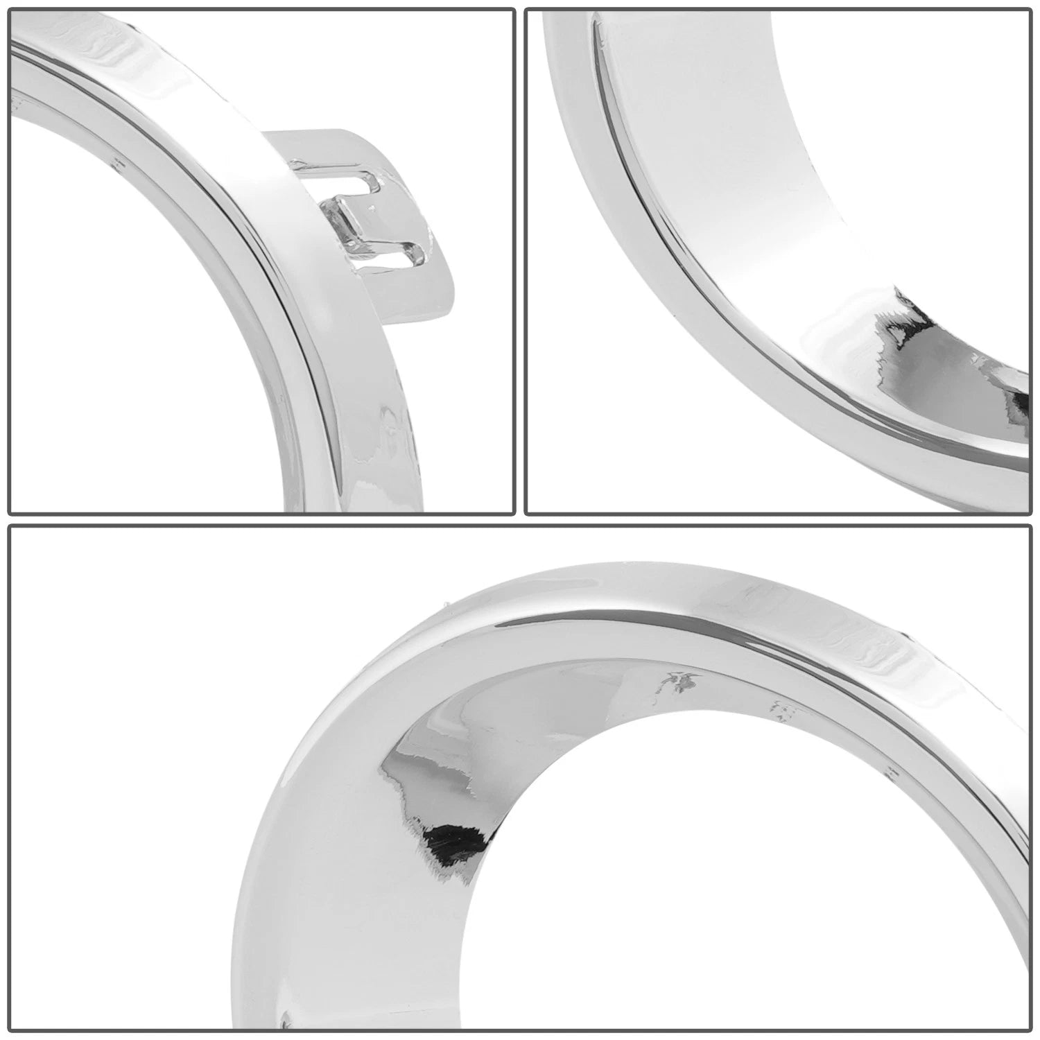 Fog Light Trim for Mazda 3 (2014–2016) - Driver Left, Smooth Chrome