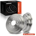 2X Rear Brake Drums for Hyundai Accent & Kia Rio (2013–2022)