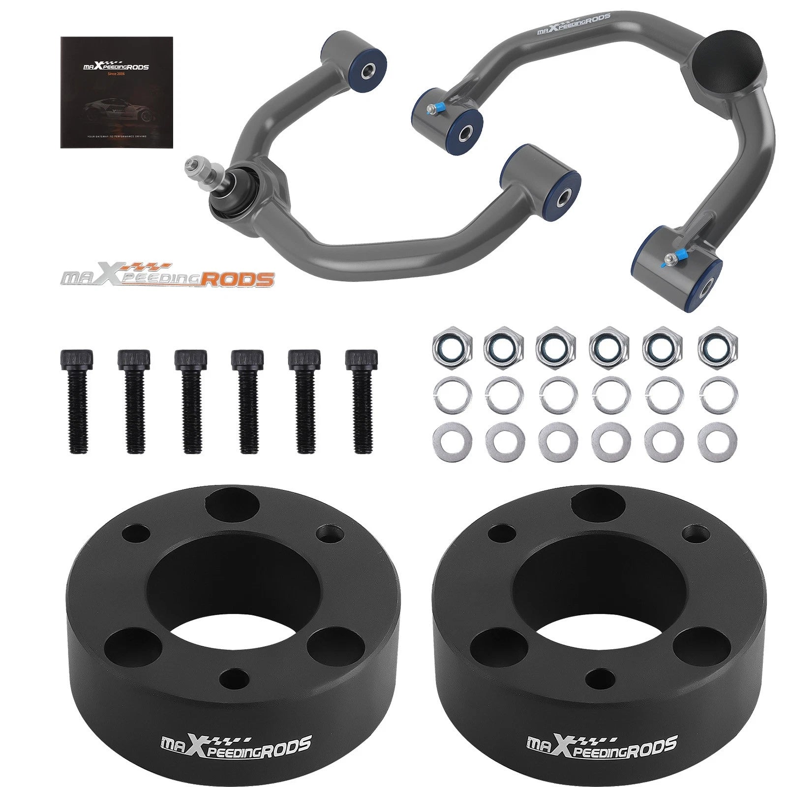 3" Front Lift Kit with Upper Control Arms for Ford F-150 4WD (2004–2023)