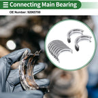 Main Bearing Set No. 92065700 for Chevrolet Optra (1999–2003)