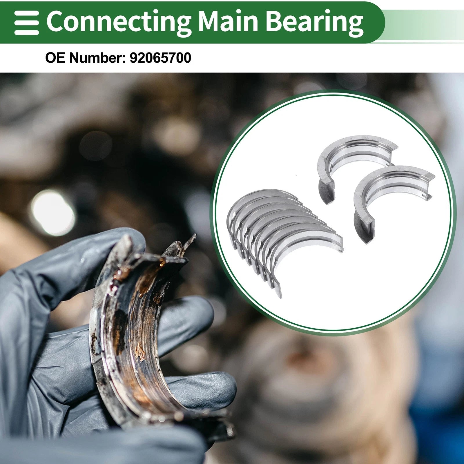 Main Bearing Set No. 92065700 for Chevrolet Optra (1999–2003)