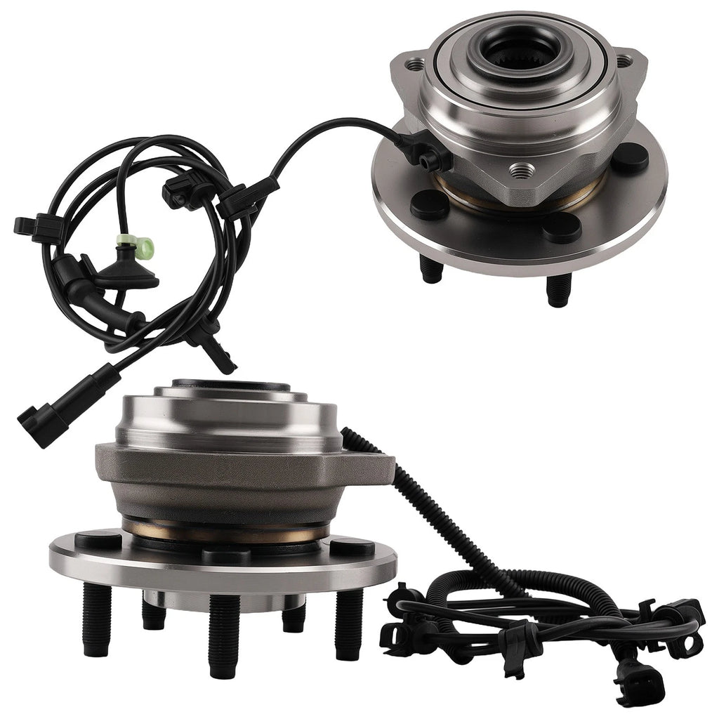Complete Front Wheel Hub Set for Jeep Liberty (2002-2007) w/ABS