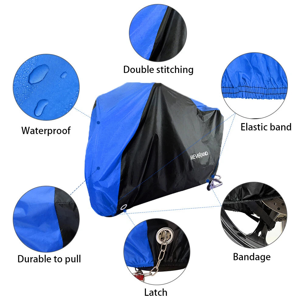 Motorcycle Bike Cover for Honda Goldwing (Waterproof, UV Protector)
