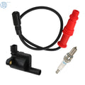 Ignition Coil with Wire Cap & Spark Plug for Polaris Ranger 500 (2008–2012)