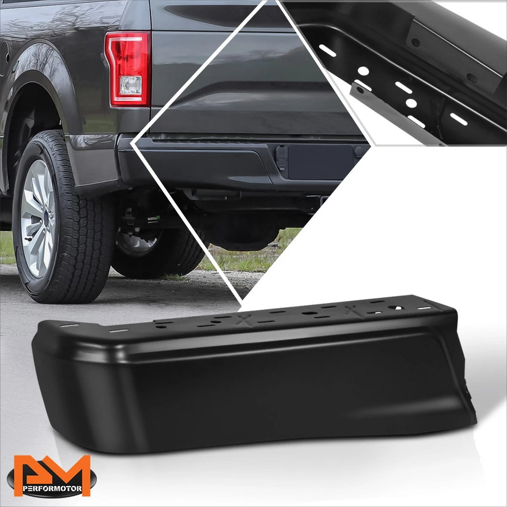 Left Side Rear Bumper Endcap for Ford F-150 (2015–2020) w/o Parking Sensor Holes