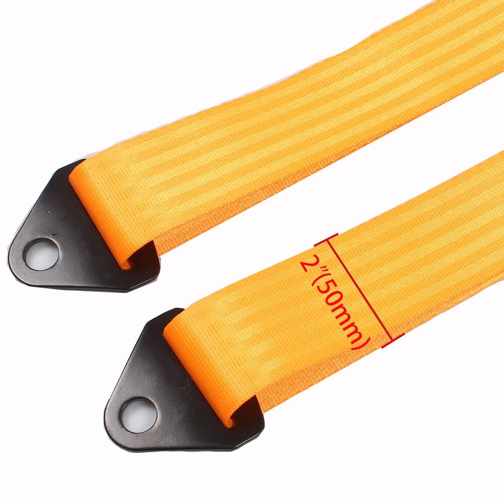 2X 4 Point Racing Harness Buckle Seat Belt for Go-kart UTV ATV