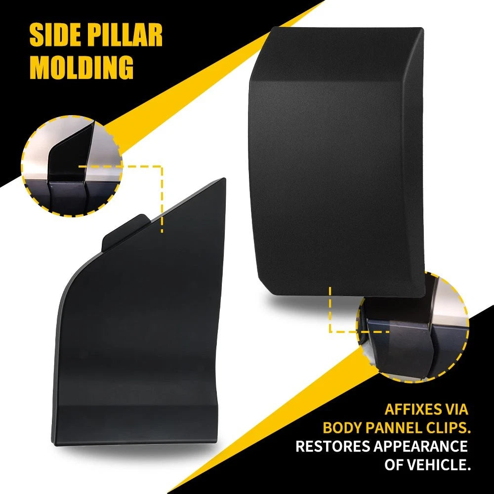 2X Side Pillar Molding Trim for Ford Transit (2015–2019) Upper & Lower