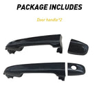 Set of 2 Exterior Door Handles for Toyota Sienna Venza (2009–2020)