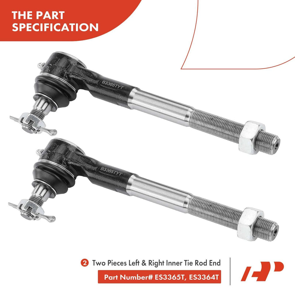 Set of 12 Front Control Arm Ball Joints Tie Rod Ends for Ford F-150 (1997–2003)