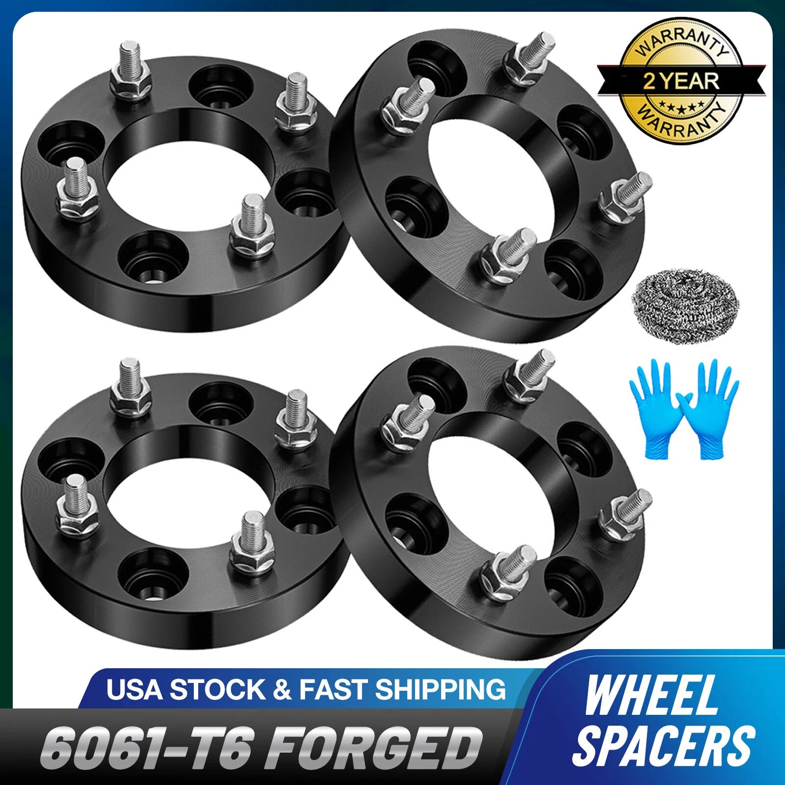 1" 4x110 ATV/UTV Wheel Spacers for Honda FourTrax Foreman 350/450 (2000–2007)