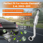 Exhaust Catalytic Converter for Honda Element 2.4L (2003–2011) EPA Approved