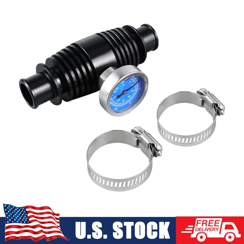 Radiator Inline Temp Gauge for Suzuki Quadracer 450 LTR450 (2006–2009)