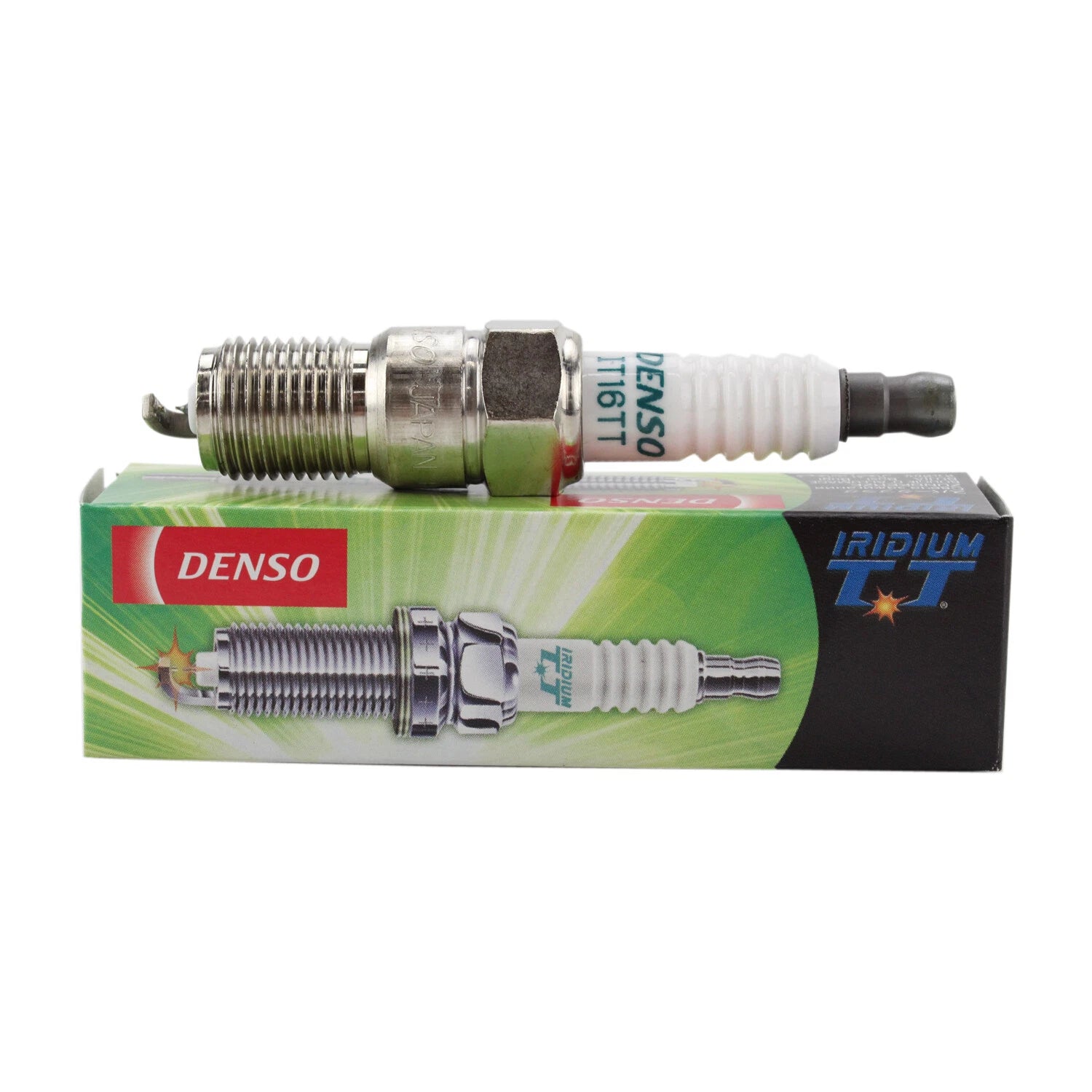 Denso Iridium TT Spark Plug 4713 for Buick Chevy Ford Pontiac Mercury (0.040 Gap)