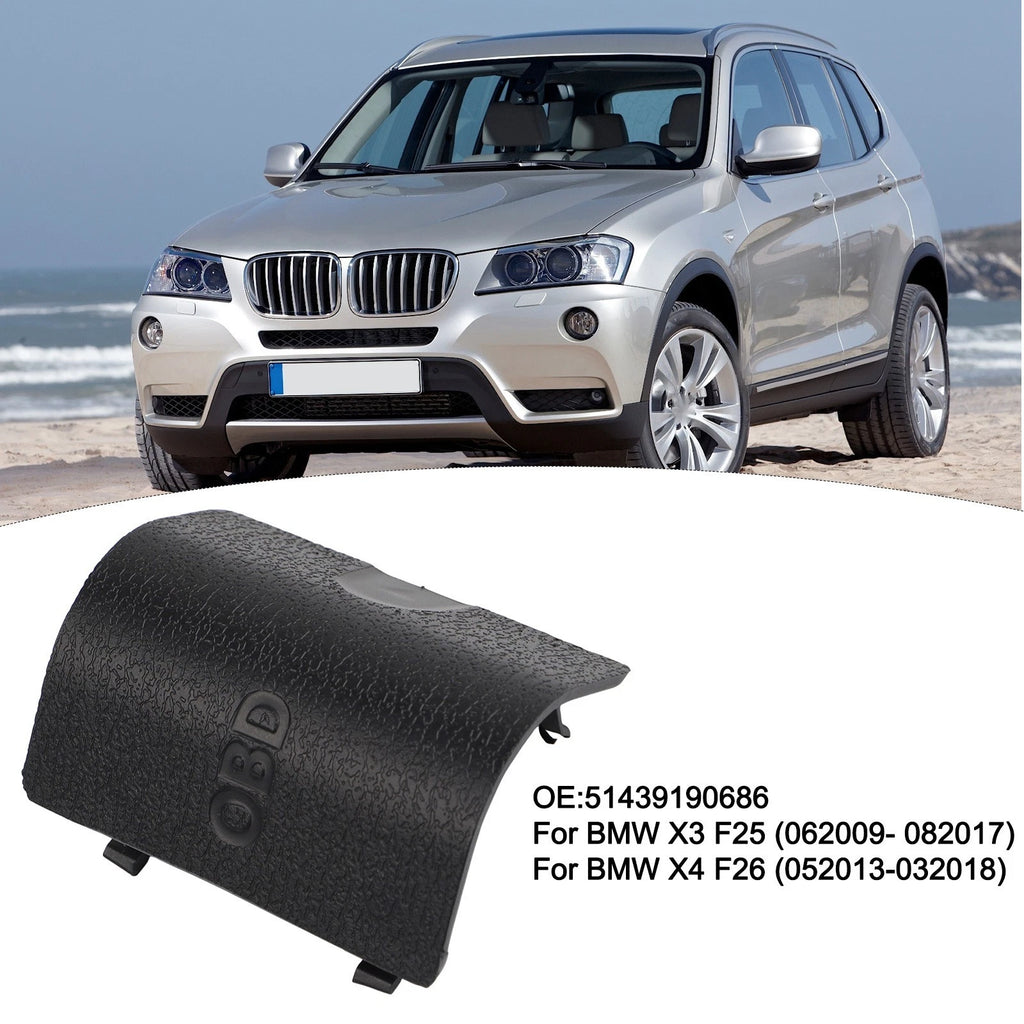 OBD2 Socket Decoration Cover for BMW X3 F25 F26 (2011–2017)