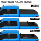 Soft Roll Up Tonneau Cover for Chevy GMC 1500 2500 3500 (2014–2019)