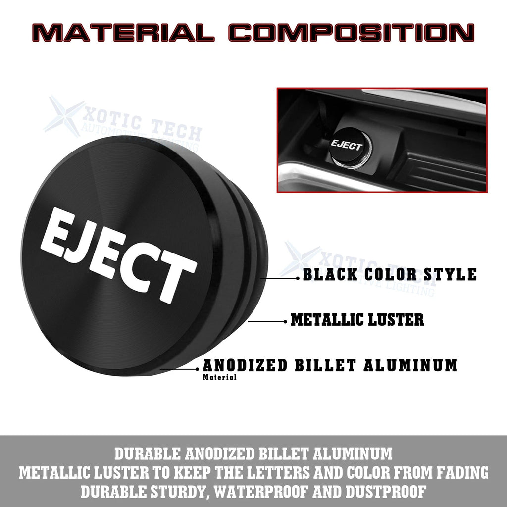 Real Carbon Engine Start & Cigarette Lighter Eject Button Trim for Audi A4 RS4 (2016-2020)