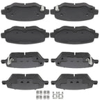 Set of 8 Ceramic Brake Pads for Jeep Compass Renegade Fiat 500X