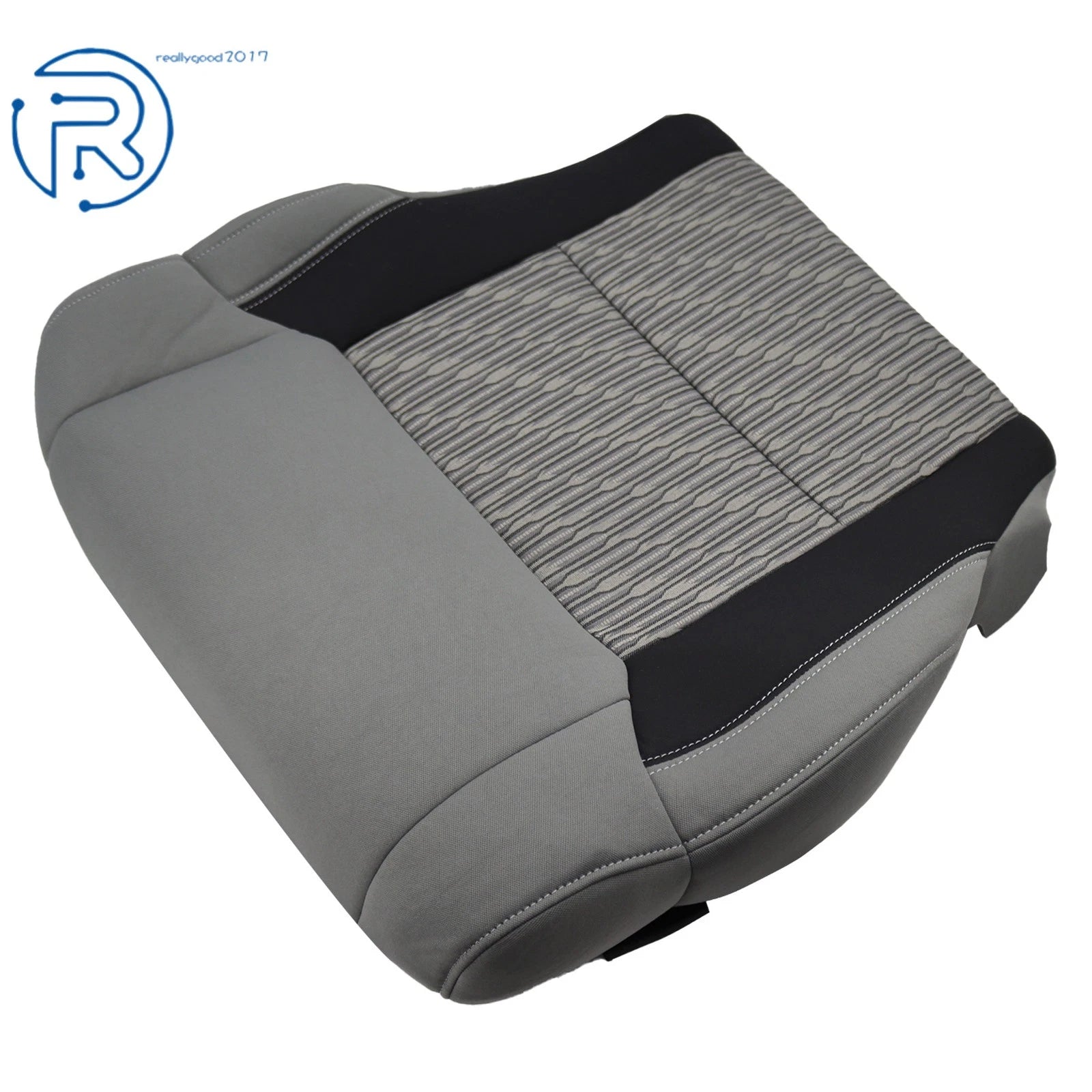 Black Driver Seat Cover for Toyota Tundra (2014–2021) Cloth