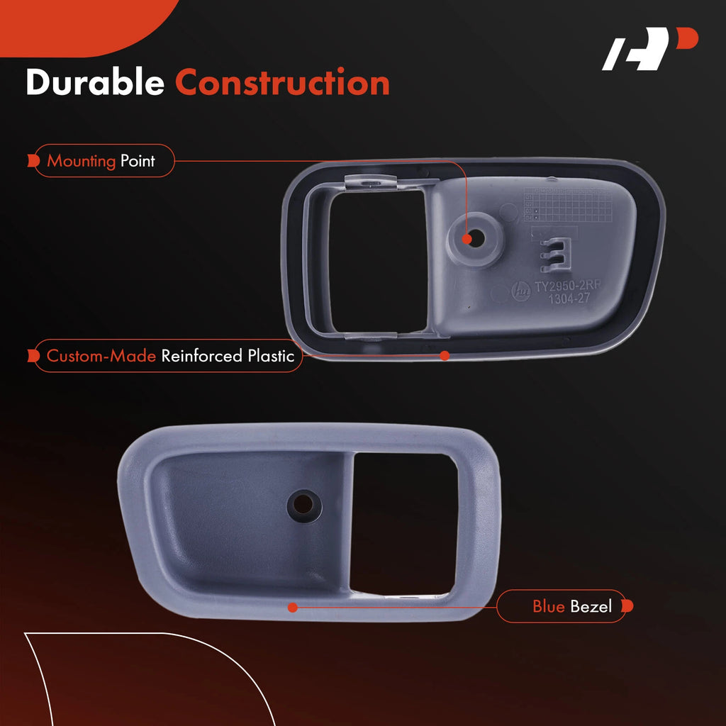 Rear Right Interior Door Handle for Toyota Tundra (2000–2006) Extended Cab