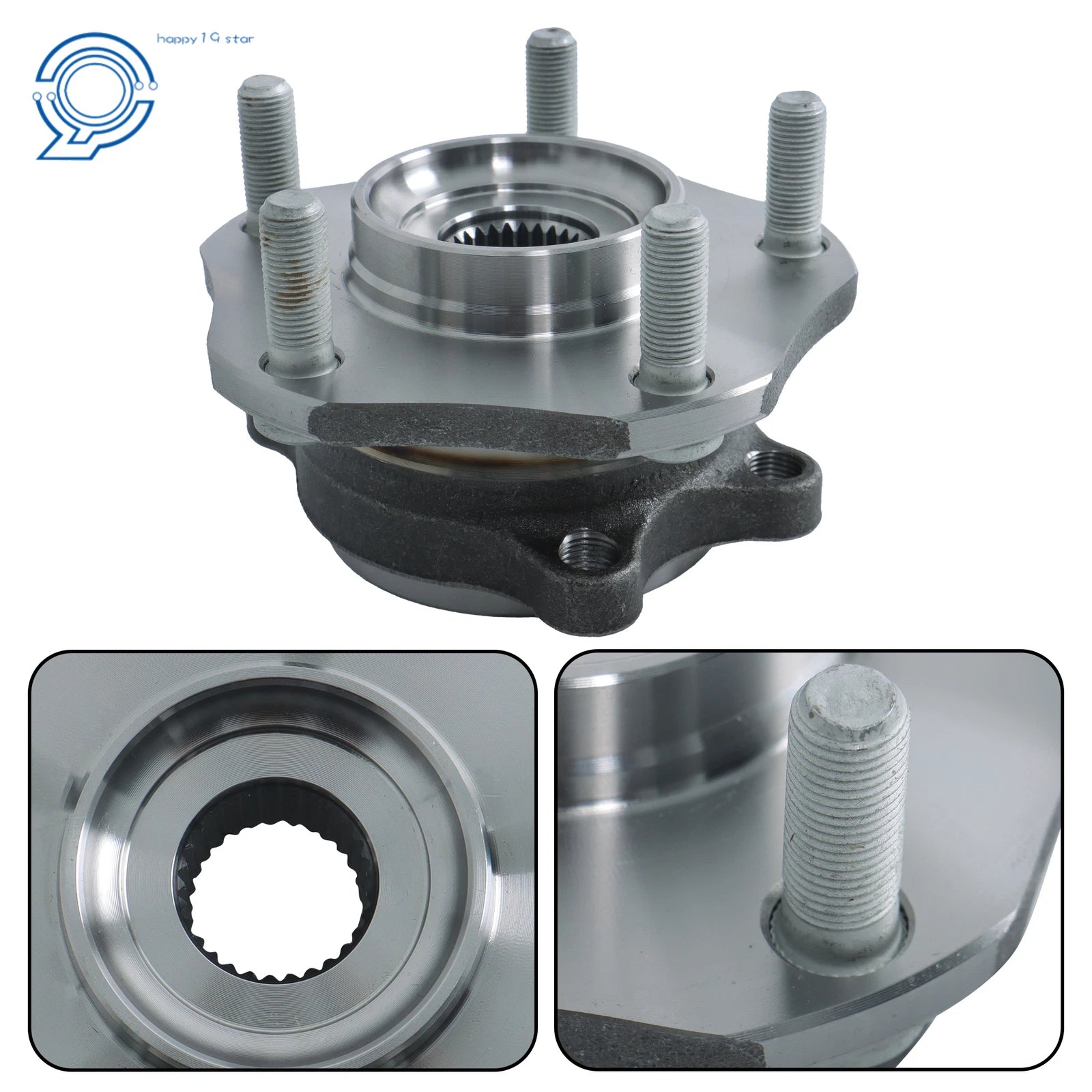 2X Front Wheel Hub Bearings for Nissan Rogue (2014-2023)