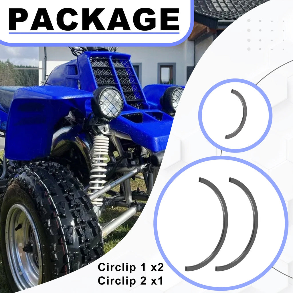 Crankshaft Circlips Retainer C Clips for Yamaha Banshee (1987–2006)